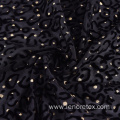 Polyester Foil Printed Knit Velvet Flock Mesh Fabric